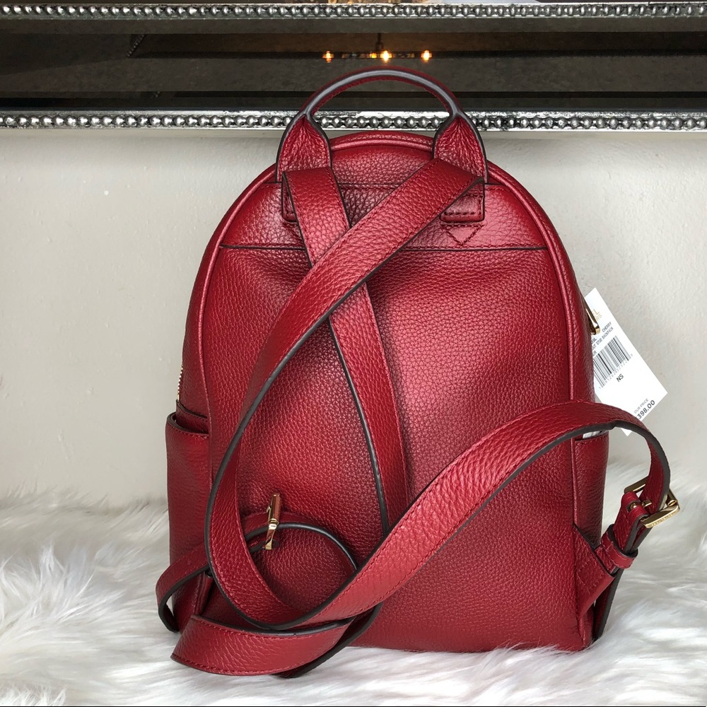 Michael Kors Abbey MD frame out studded backpack - Picture 3 of 8